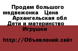 Продам большого медвежонка › Цена ­ 4 000 - Архангельская обл. Дети и материнство » Игрушки   